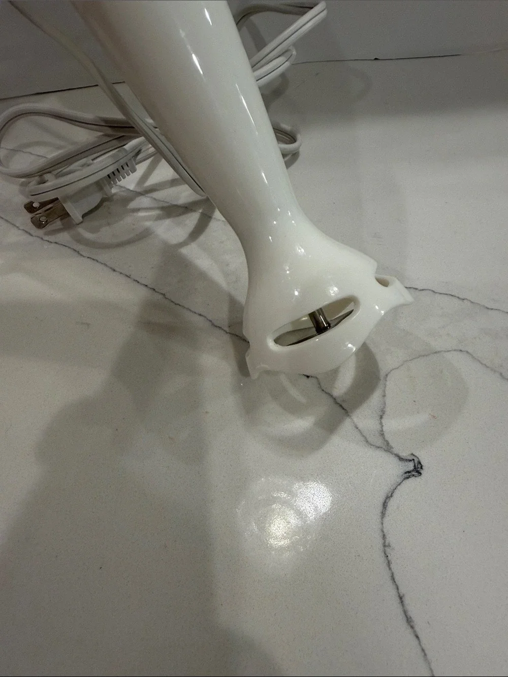 Proctor Silex White 2-Speed Immersion Hand Blender Model 59738 Like new